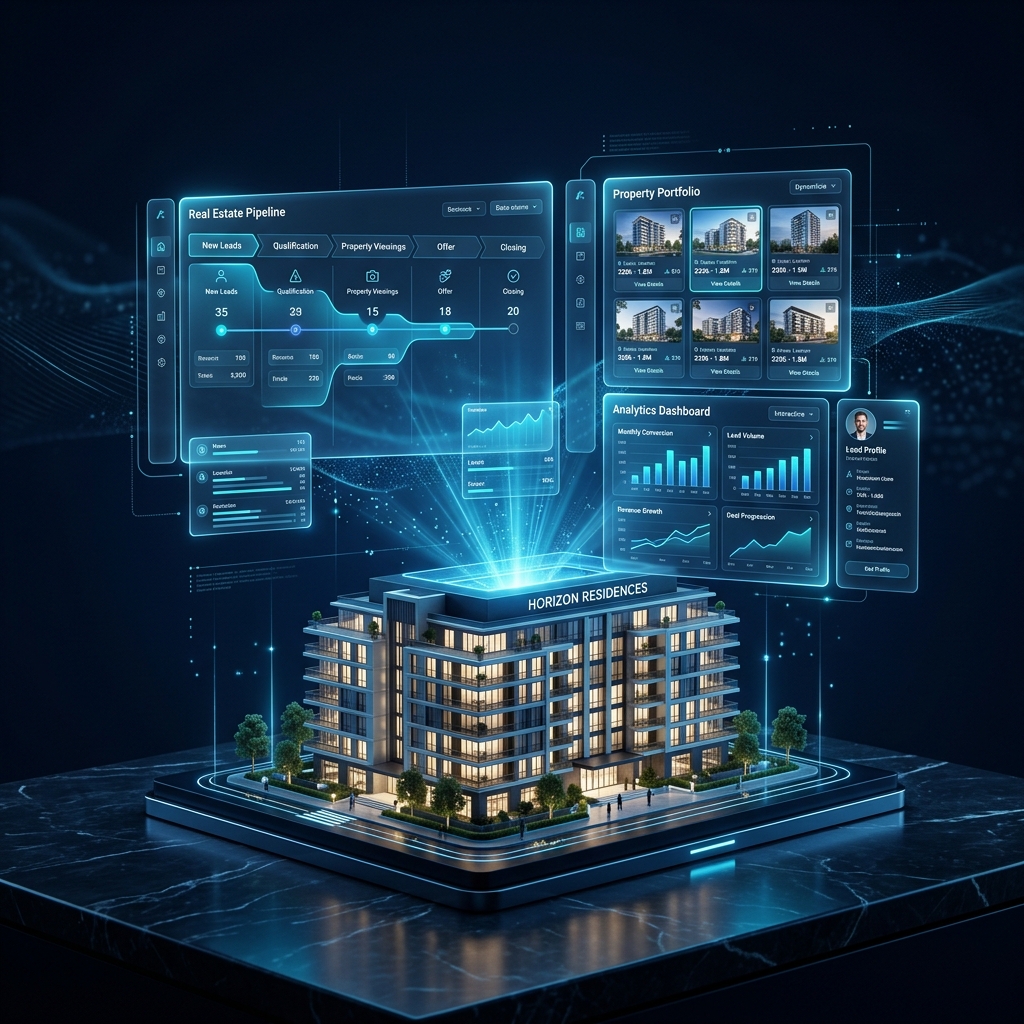 Zentrix CRM AI Dashboard